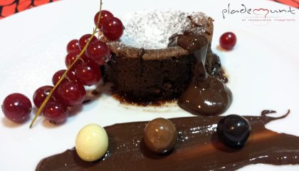 #coulant de chocolate