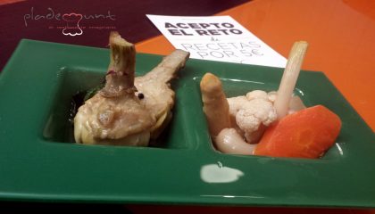 #menestra de verduras escabechadas