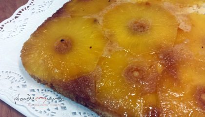 #receta bizcocho de piña