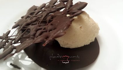 #receta helado de manzana