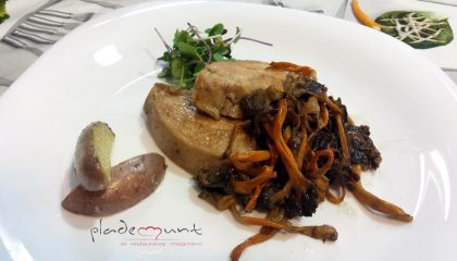 #receta pollo con rebozuelos