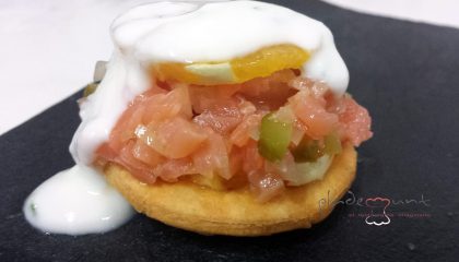 #receta tartar de salmon