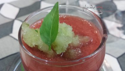 #recetas sorbete de menta