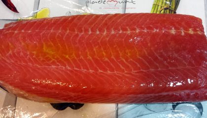 #salmón marinado aceite